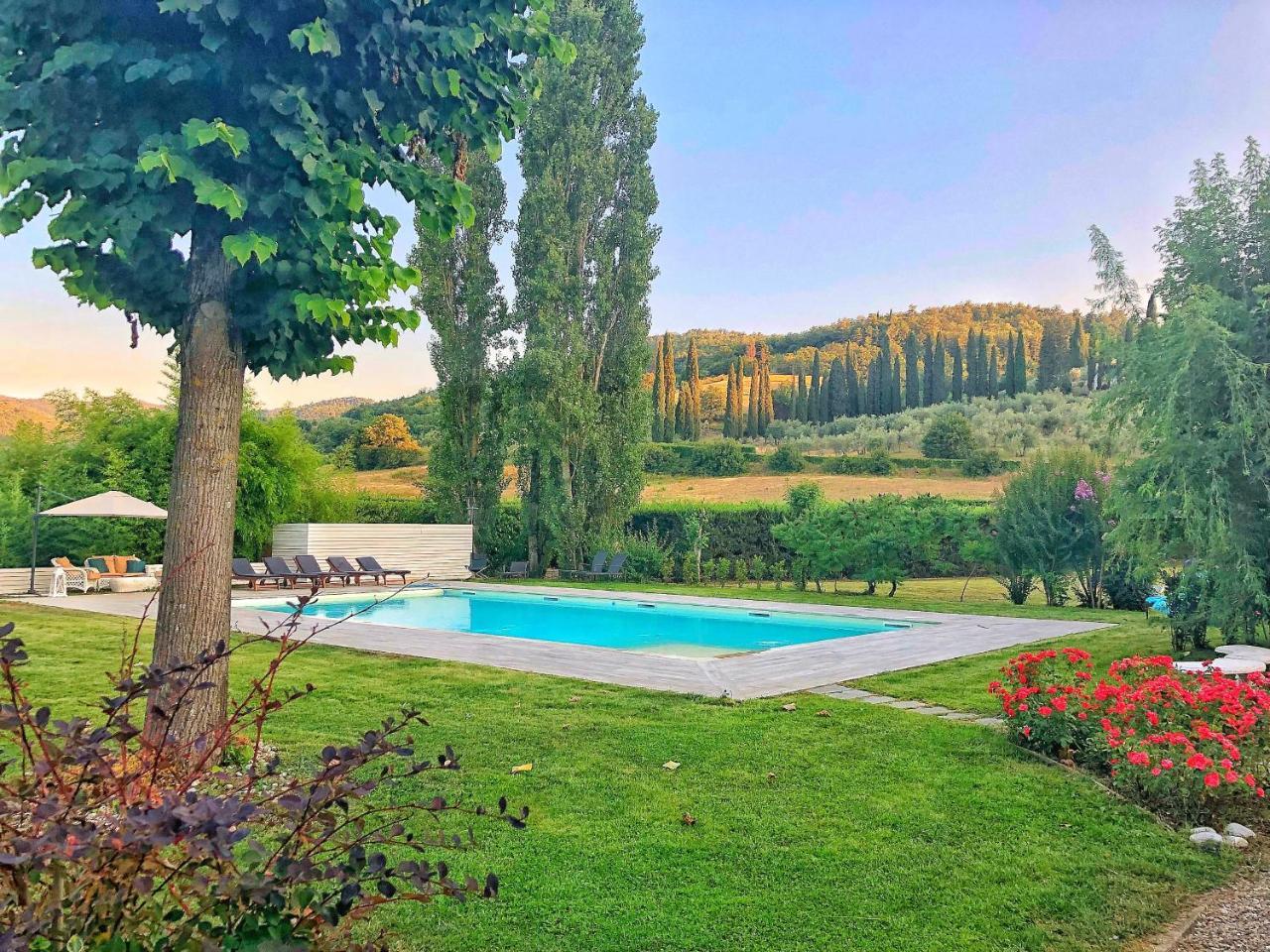 Villa Del Fattore Ареццо Экстерьер фото